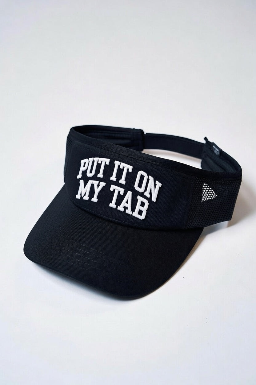 Put it on my tab